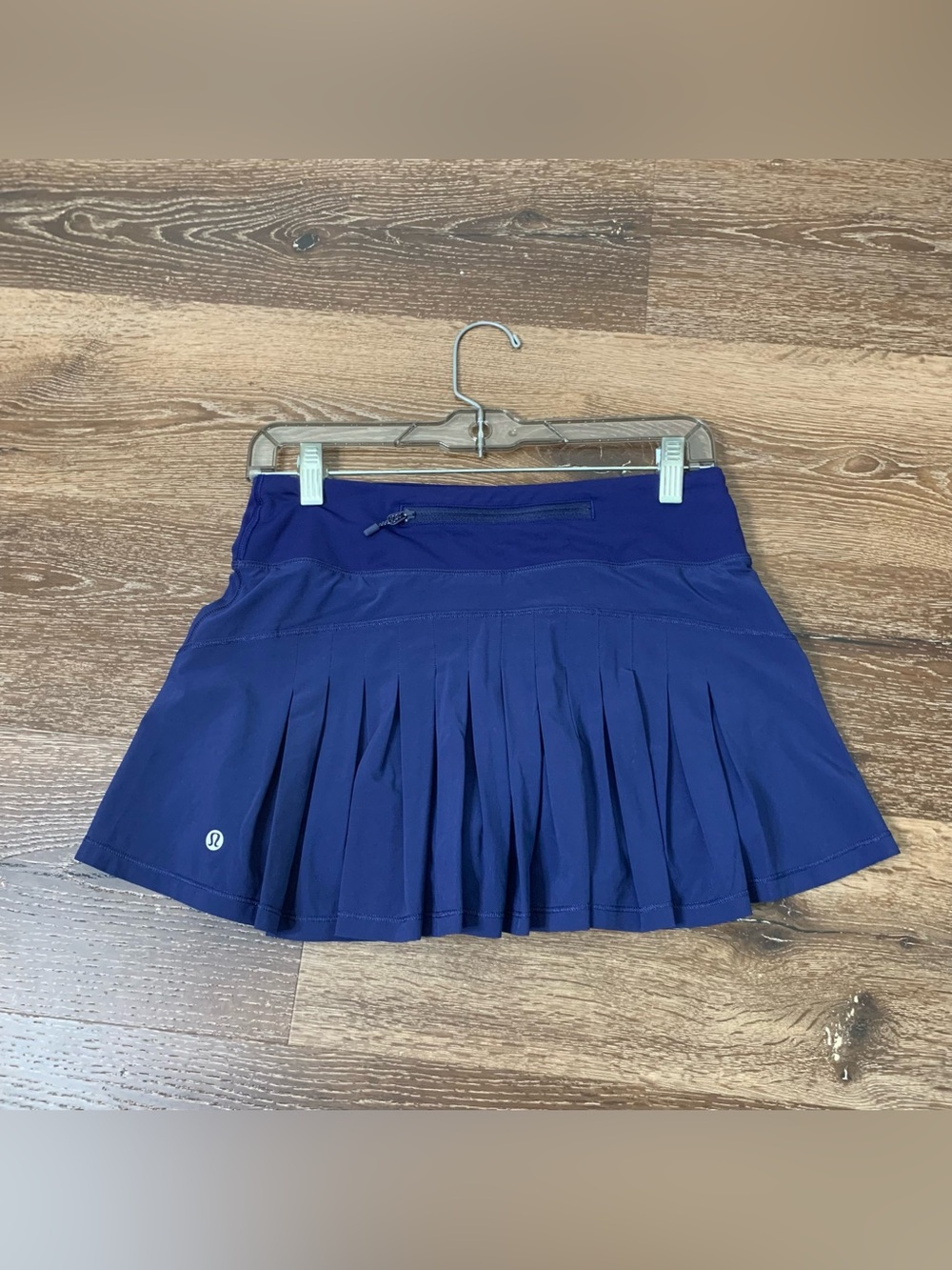 Lululemon womens blue circuit breaker pleated skirt 4